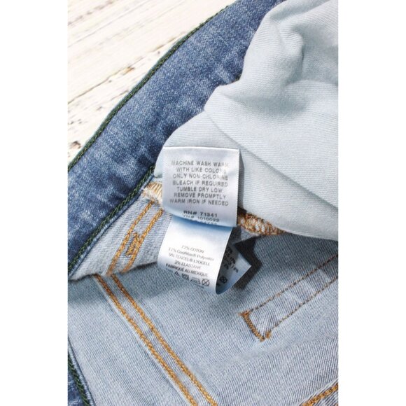 LL Bean BeanFlex Jeans Slim Fit Straight Leg Medium Wash Size 35x29 - Picture 11 of 12